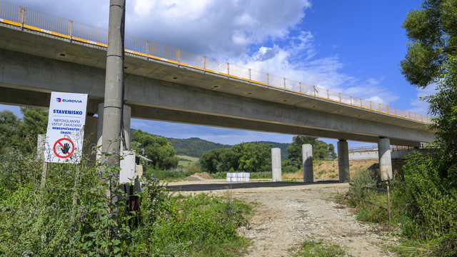 severný obchvat Prešov stavebné práce cesta doprava