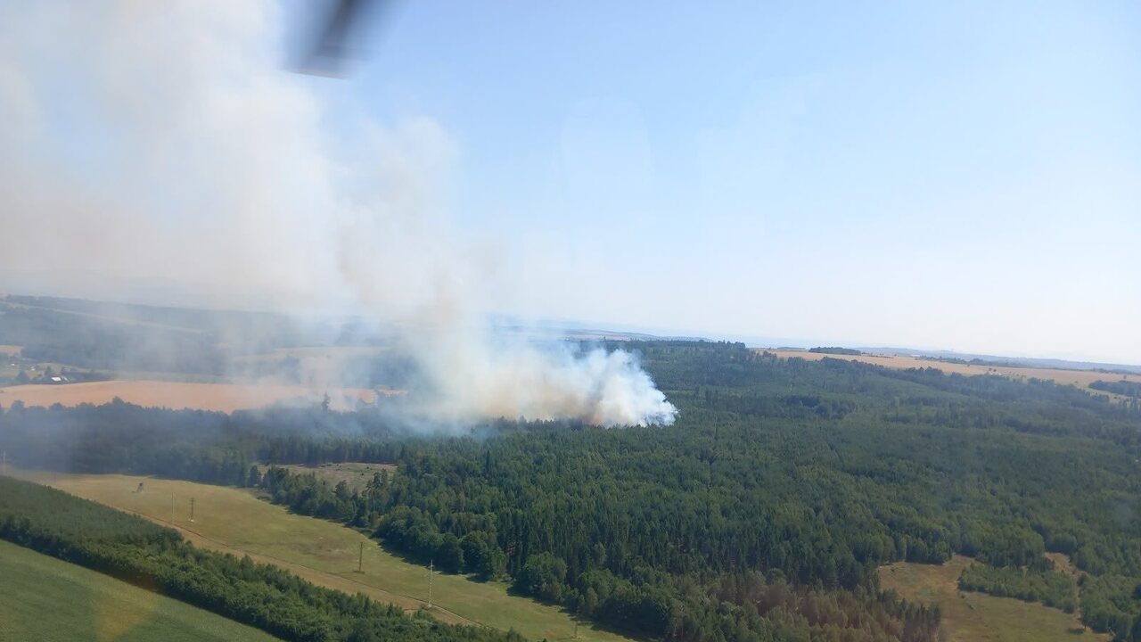 Opava požiar