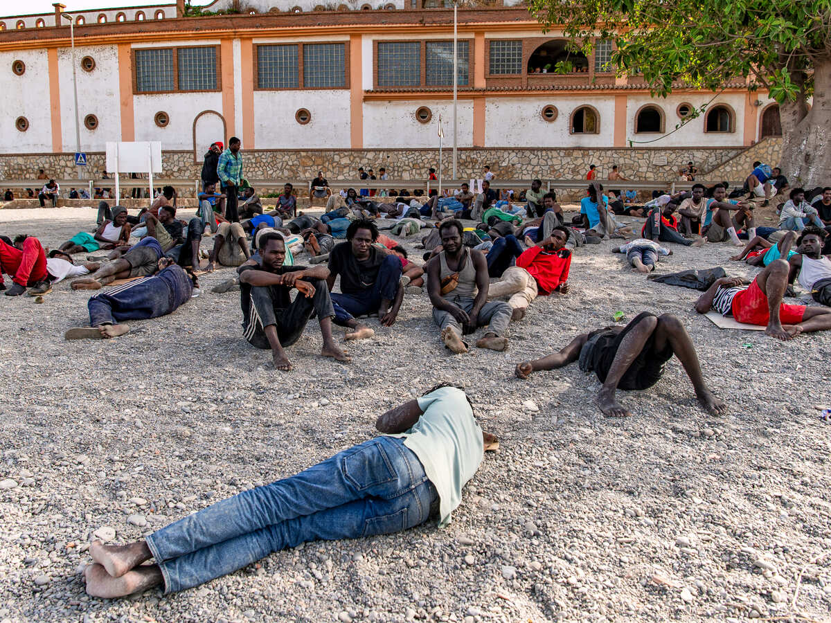 migranti španielsko Ceuta