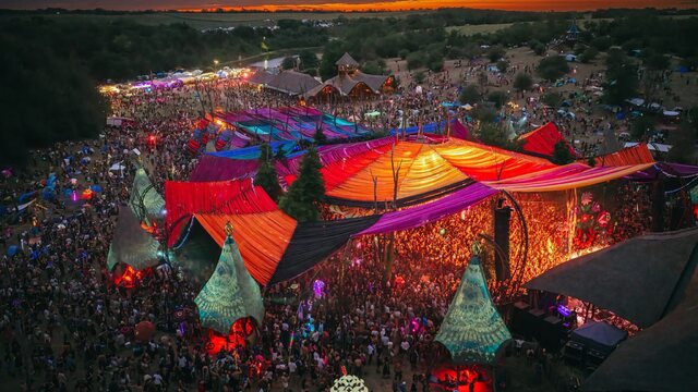 Ozora festival Maďarsko