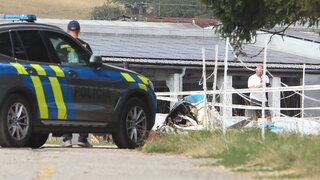 pád lietadlo Očová polícia 