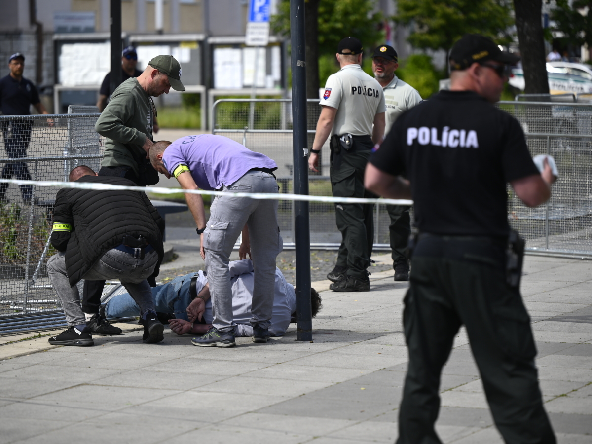 Fico handlová atentát Cintula polícia páska 