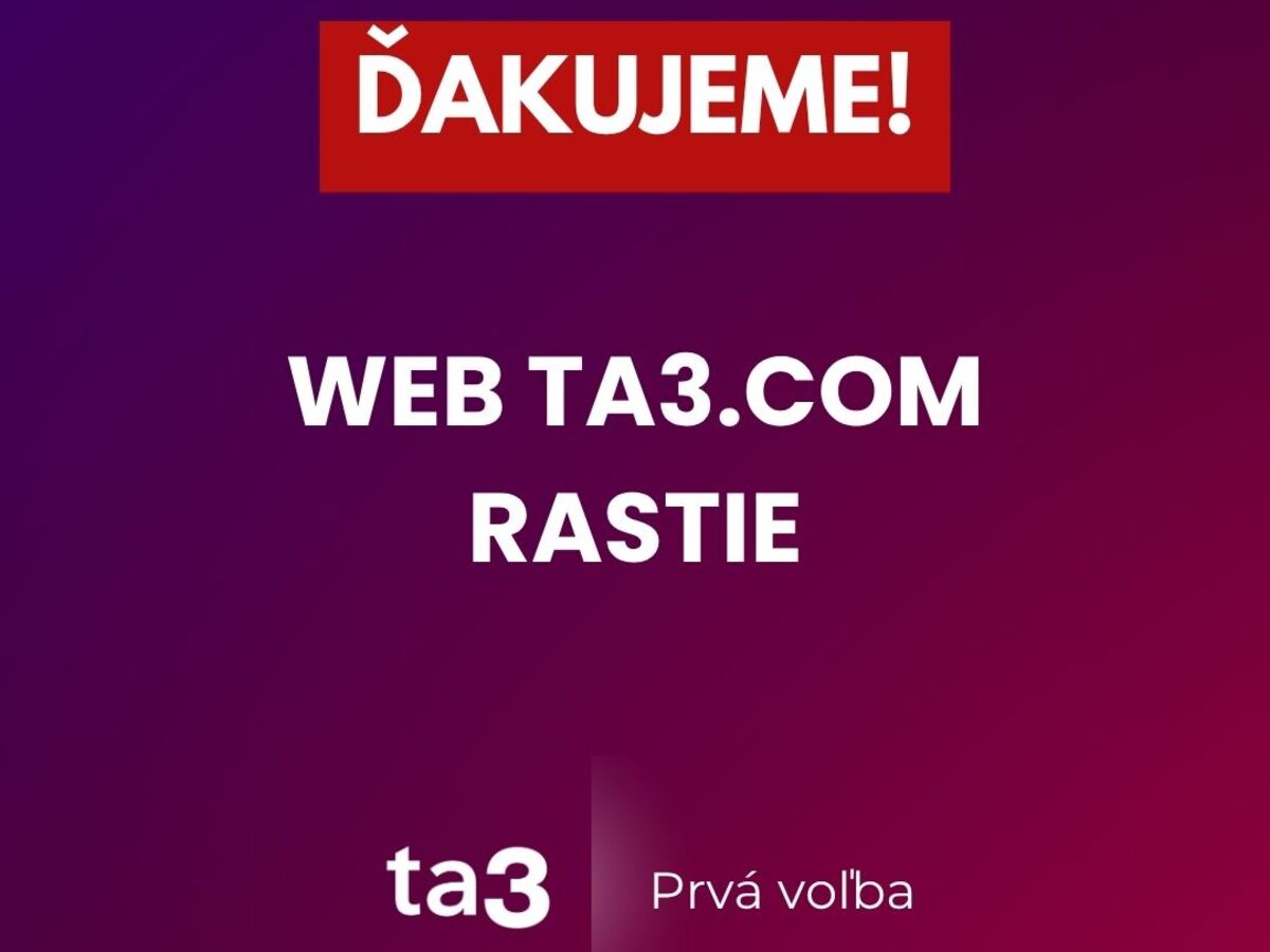 ta3 web návštevnosť