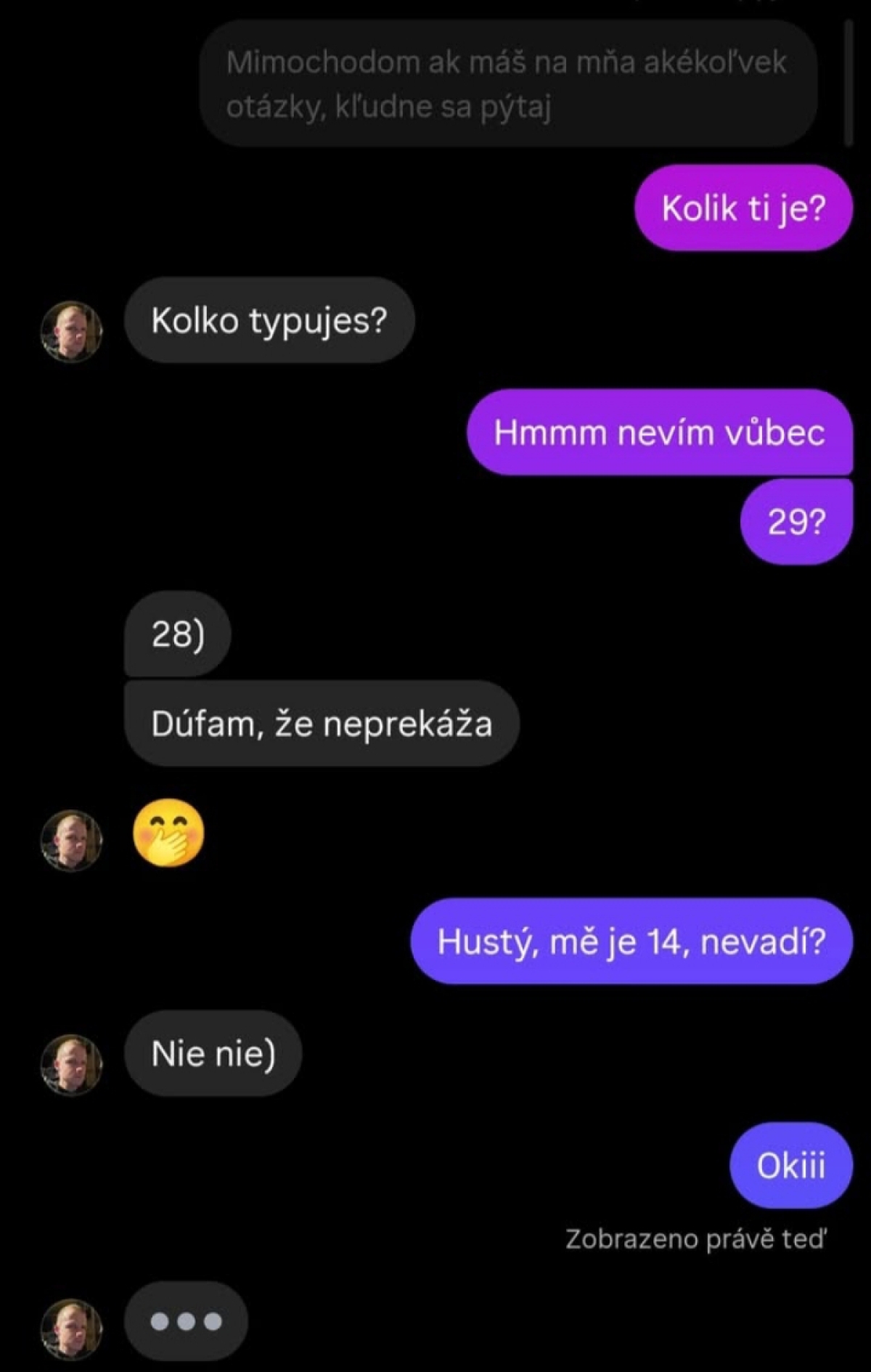 Drdul konverzácia obťažovanie