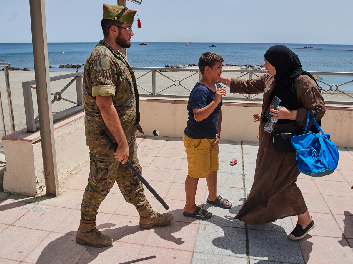 Ceuta migranti
