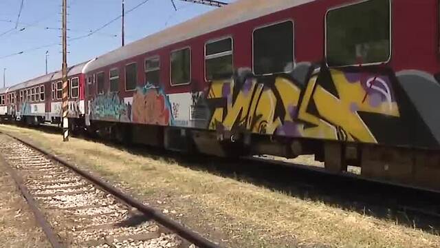 vandalizmus vlaky