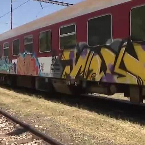 vandalizmus vlaky