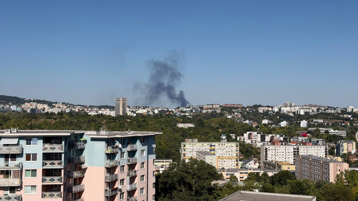 požiar Bratislava