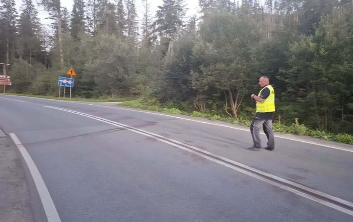 cesta medveď nehoda