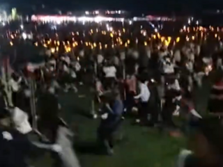 požiar festival čína