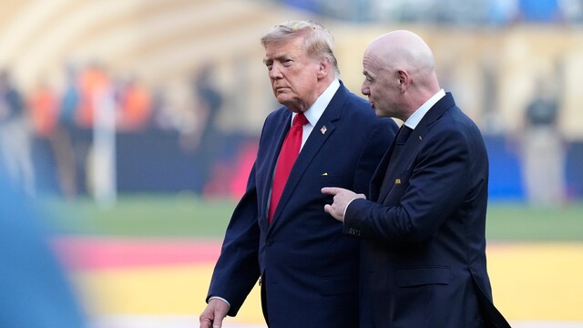 Donald Trump, Gianni Infantino