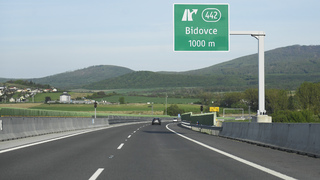 D1 dialnica bidovce zemplin