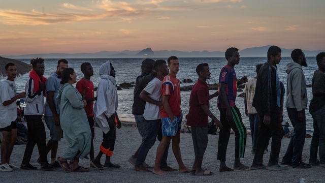Ceuta migranti