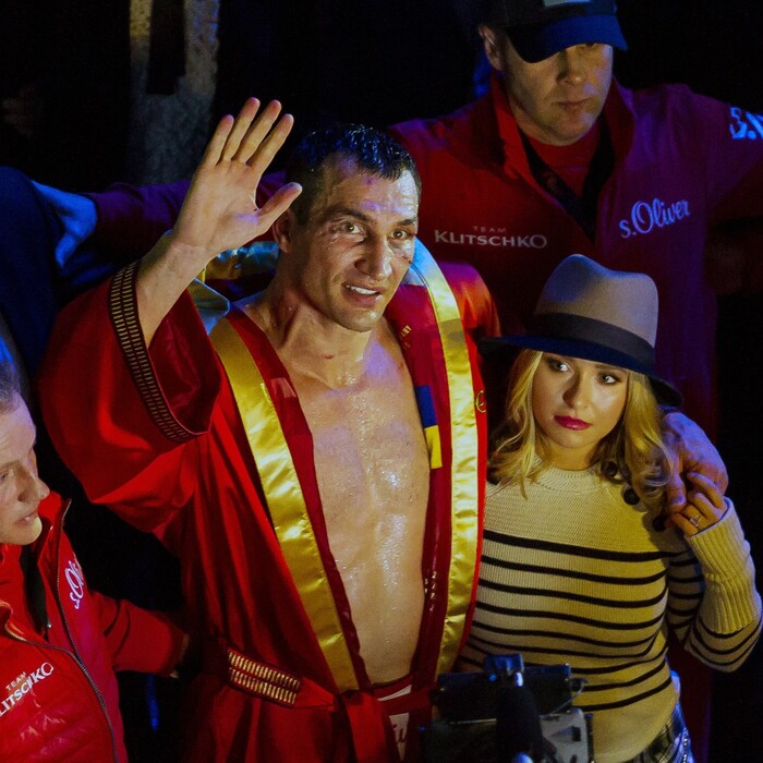 vladimir kličko a hayden panettiere v roku 2015