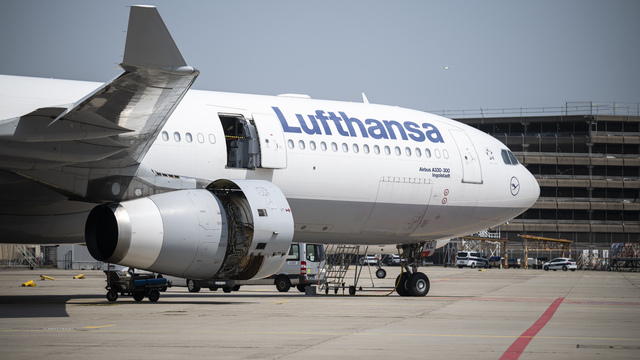 Lufthansa lietadlo 
