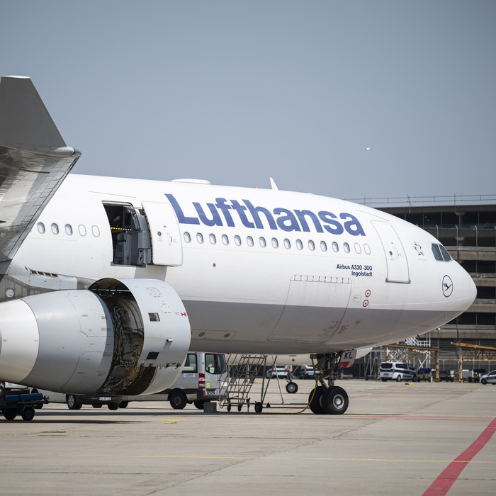 Lufthansa lietadlo 