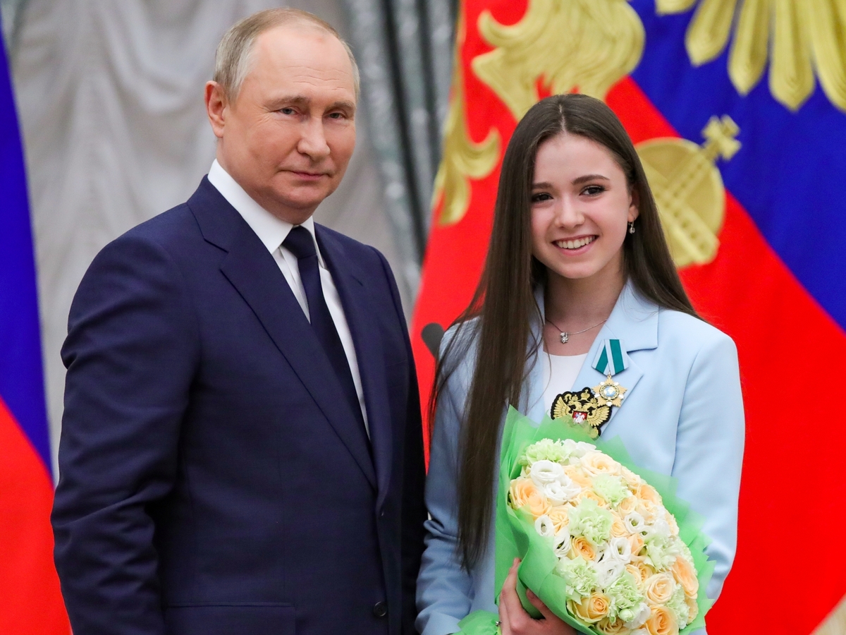 Vladimir Putin, Kamila Valijevová