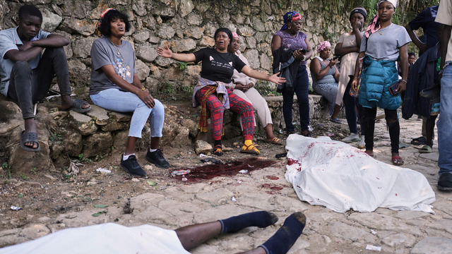 Haiti gang útok obete