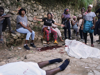 Haiti gang útok obete