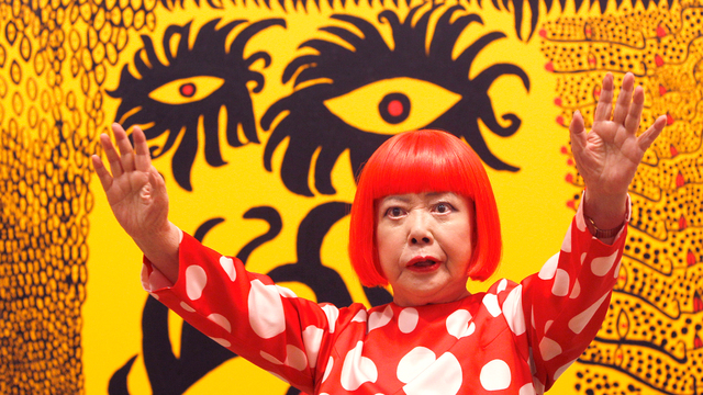 japonska umelkyna Yayoi Kusama