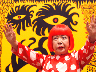 japonska umelkyna Yayoi Kusama