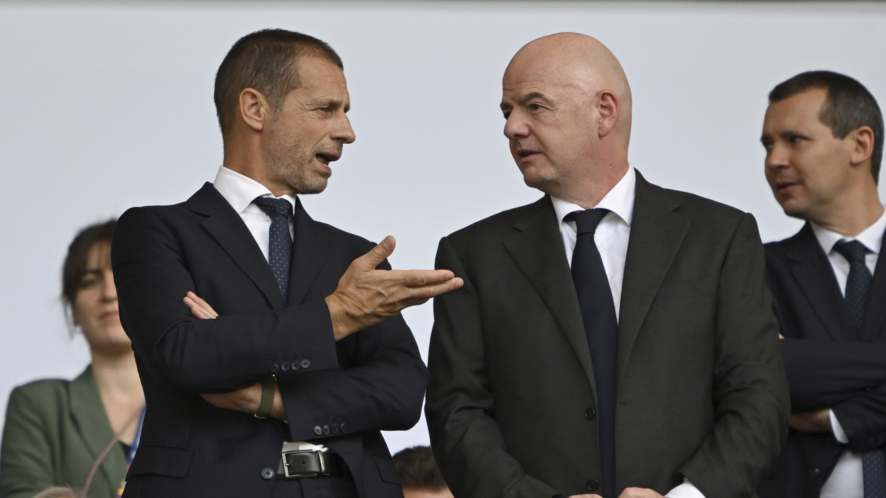 Aleksander Čeferin, Gianni Infantino