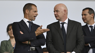 Aleksander Čeferin, Gianni Infantino