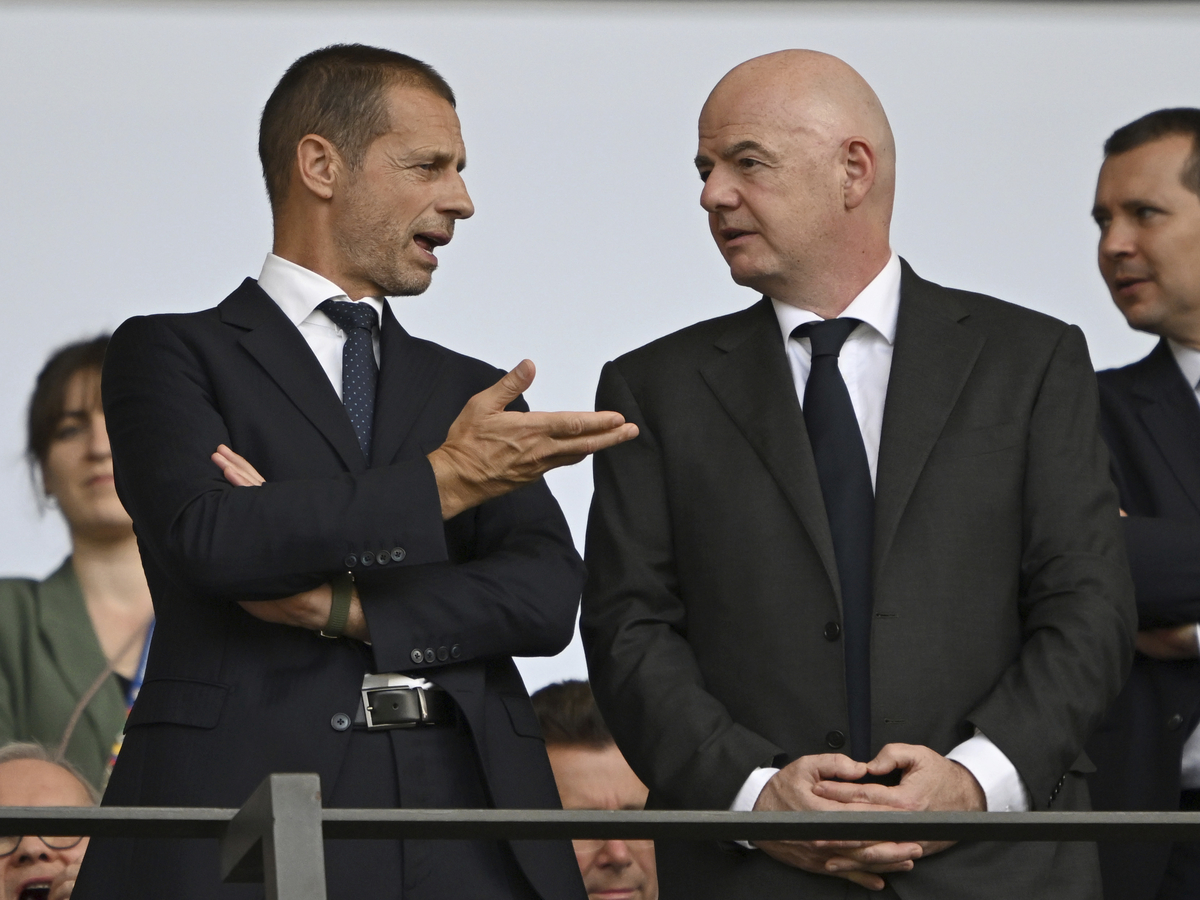 Aleksander Čeferin, Gianni Infantino