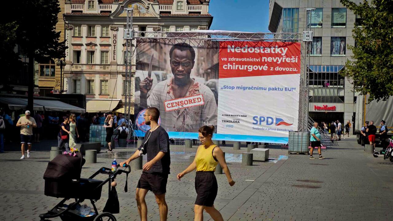 SPD plagát rodina 