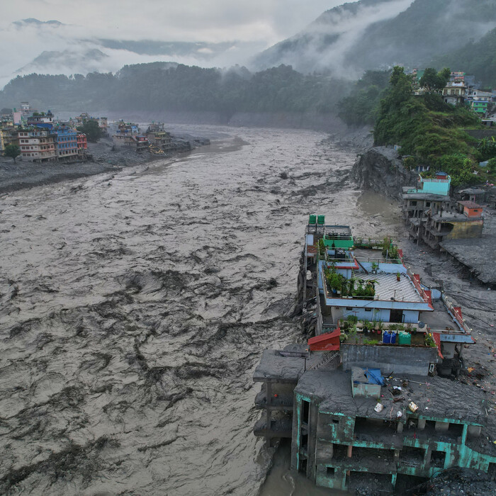 nepal povodeň