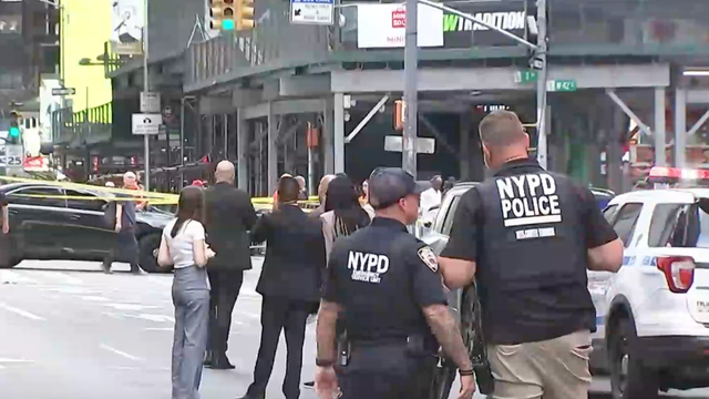Times Square New York polícia policajt policajti NYPD 