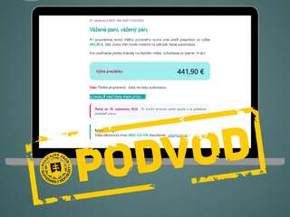 podvod polícia falošný email