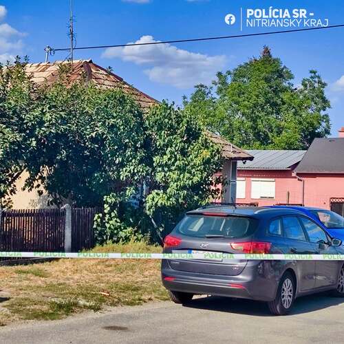 polícia NR vražda