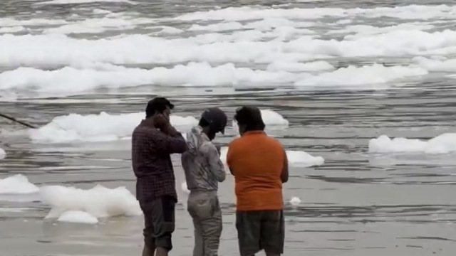 India, rieka, znečistenie