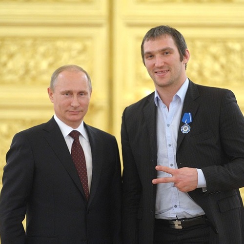 Ovečkin, Putin