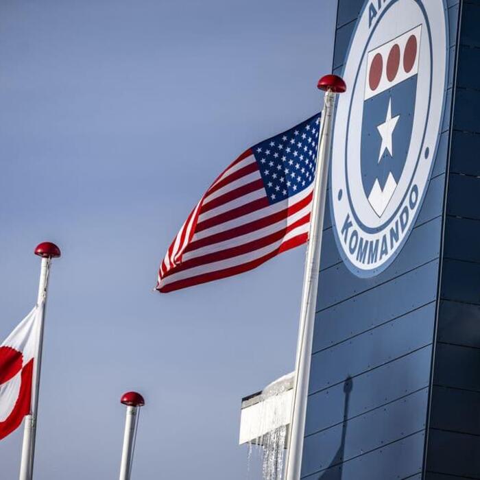 USA grónsko dánsko vlajky vlajka