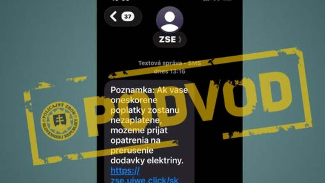 SMS podvod