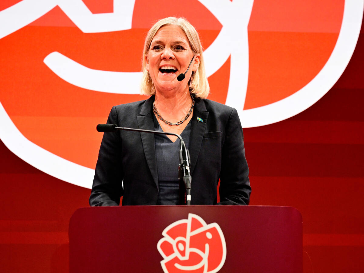 Magdalena Anderssonova svedsko