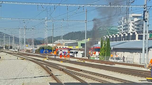 zilina vlak mimoriadna situacia