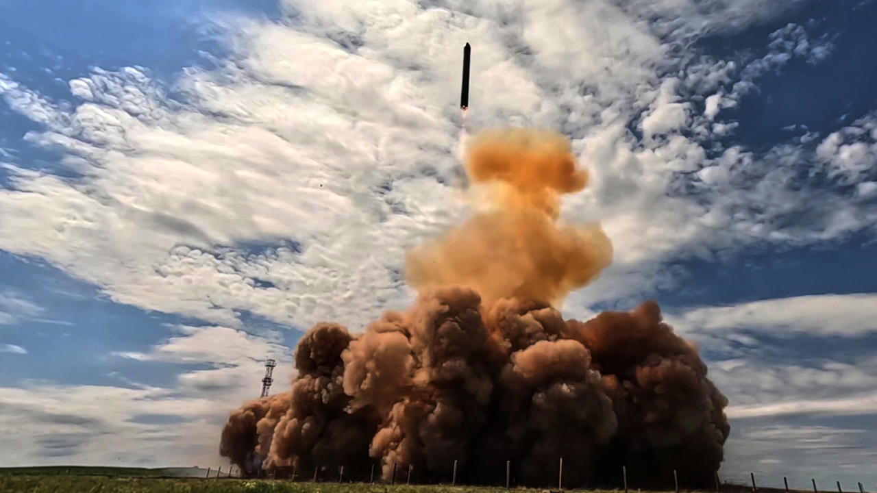 ruská balistická raketa sarmat