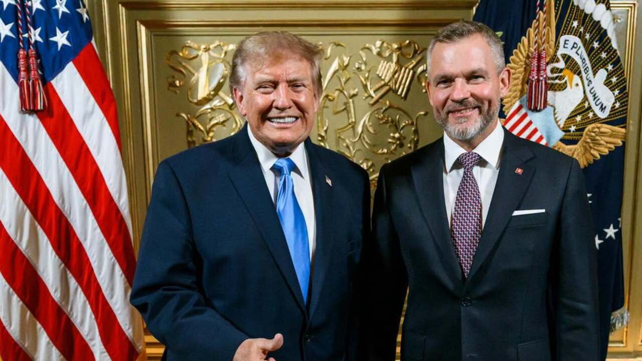 Donald Trump Peter Pellegrini 