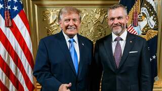 Donald Trump Peter Pellegrini 