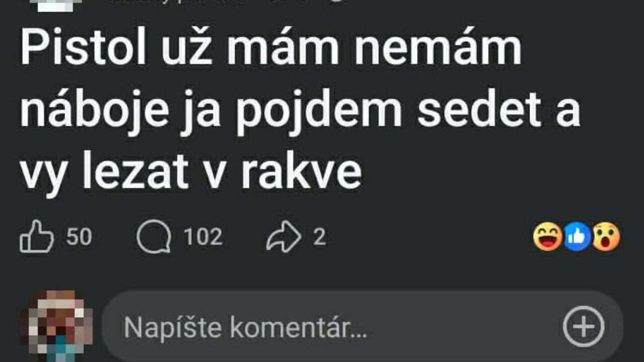 príspevok vyhrážanie sa 