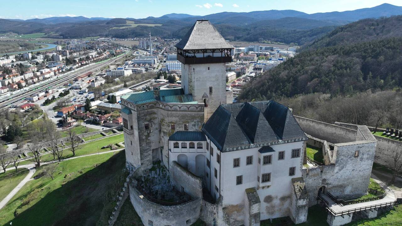 Trenčín hrad trenčiansky