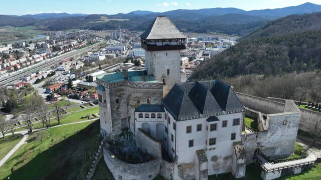 Trenčín hrad trenčiansky