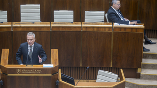Andrassy v pléne kritizoval postup pri rozpočte, Kamenický jeho vystúpenie označil za „aktivizmus“ 