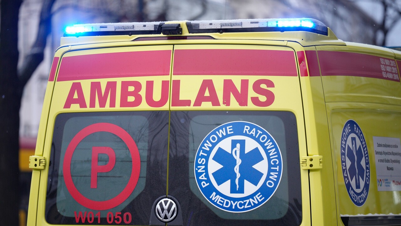 Poľsko sanitka nemocnica záchranka
