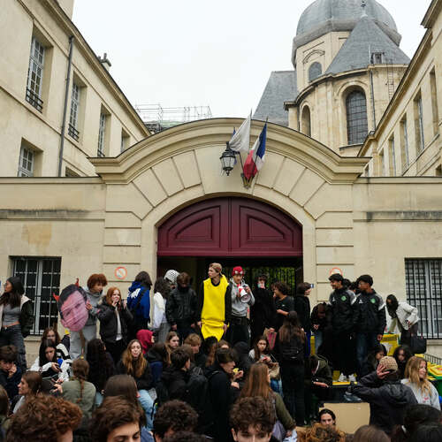 Francúzsko protesty študenti