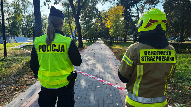 Poľsko škola školy polícia poľská hasič hasiči