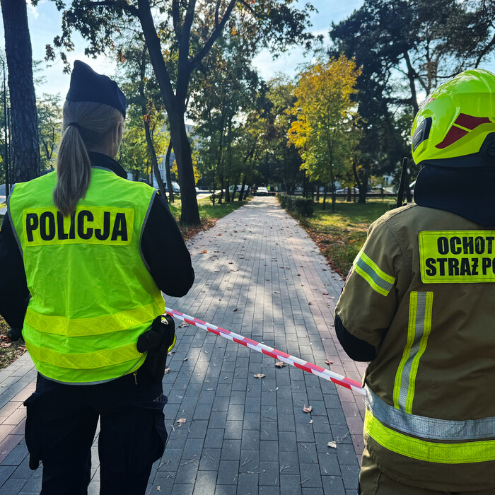Poľsko škola školy polícia poľská hasič hasiči
